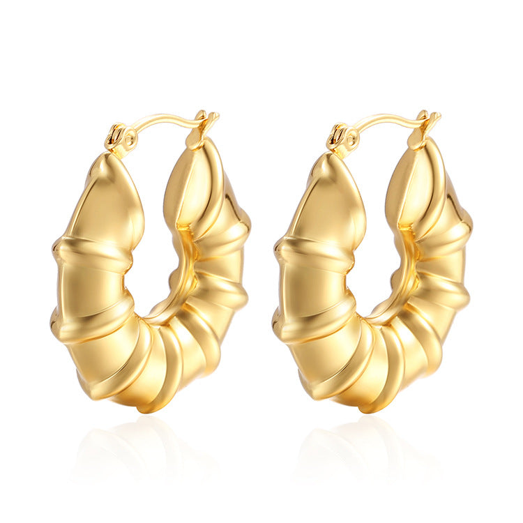 Croissant d'or Earrings